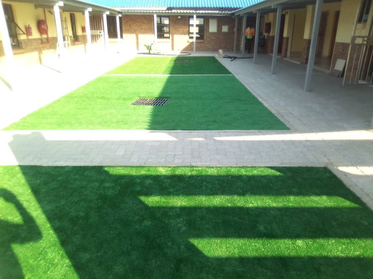 Thulamahashe Community Hall and Grade R courtyard flooring installation